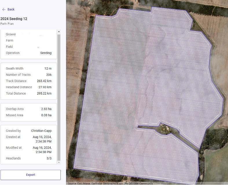 Figure 4 - Merged paddock layout